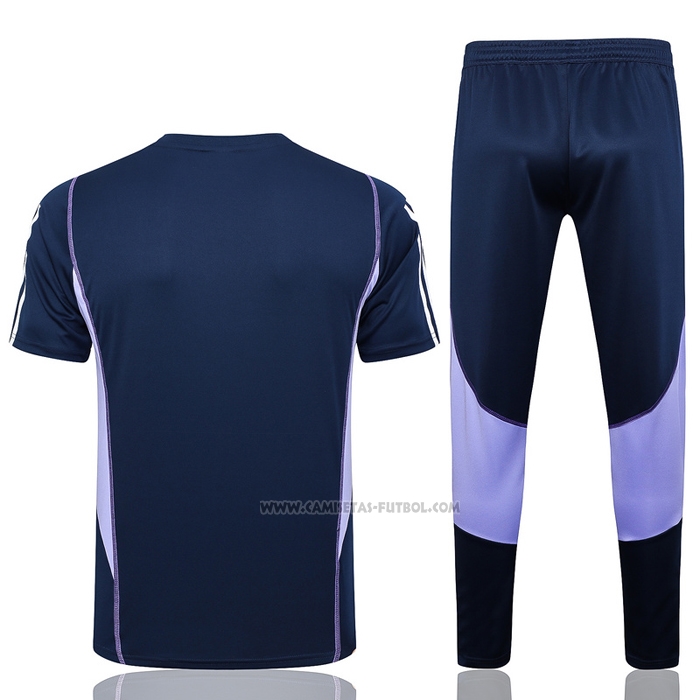 Chandal del Cruzeiro Manga Corta 2023-2024 Azul